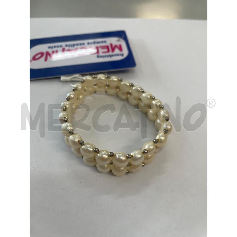 BRACCIALE PERLINE DOPPIO GIRO CAD 1 DISP 2 | Mercatino dell'Usato Chivasso 1