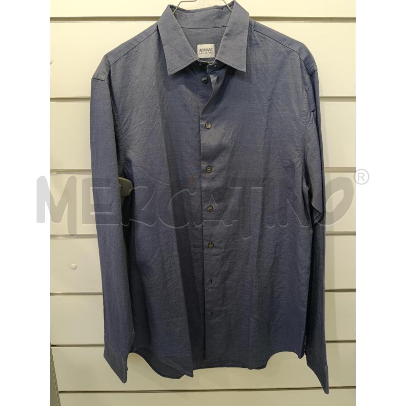 CAMICIA DONNA ARMANI COLLEZIONI BLU CANGIANTE | Mercatino dell'Usato Chivasso 1