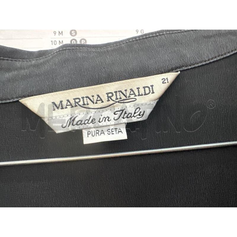 CAMICIA DONNA MARINA RINALDI SETA  | Mercatino dell'Usato Chivasso 2