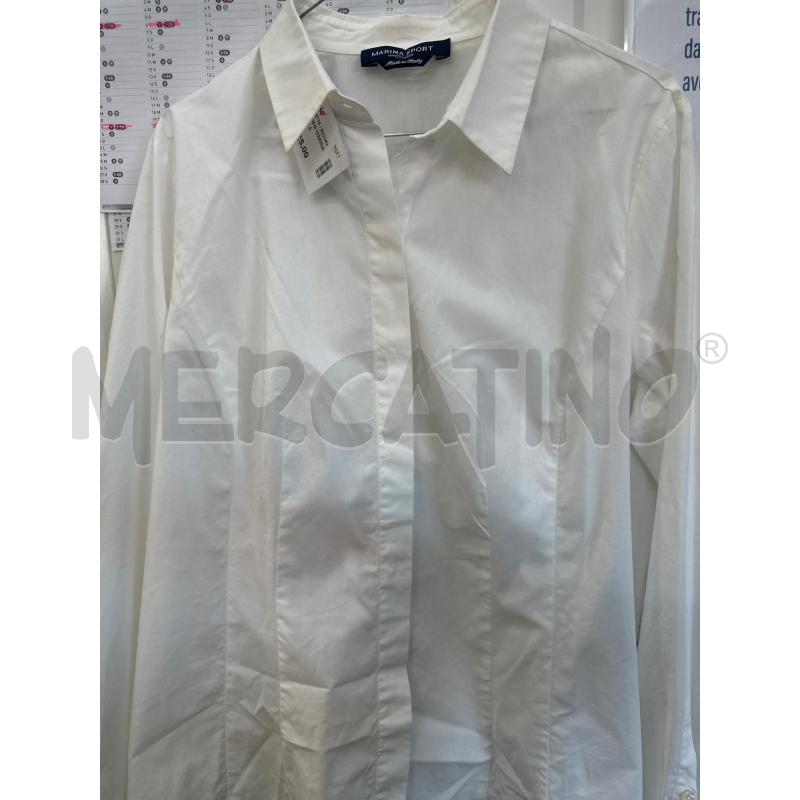 CAMICIA DONNA MARINA SPORT BIANCA  | Mercatino dell'Usato Chivasso 1