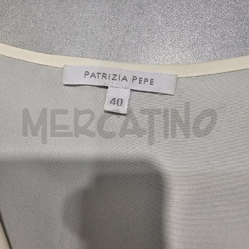 CANOTTA DONNA BIANCA PATRIZIA PEPE VELATA  | Mercatino dell'Usato Chivasso 2