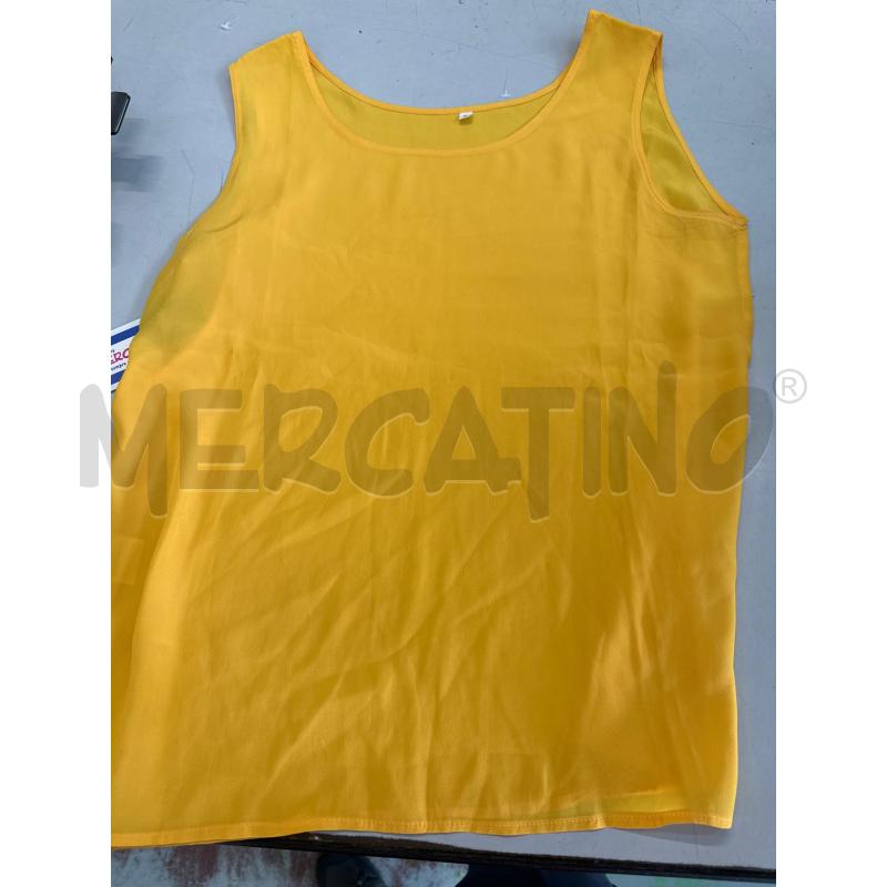 CANOTTA DONNA GIALLA  | Mercatino dell'Usato Chivasso 1