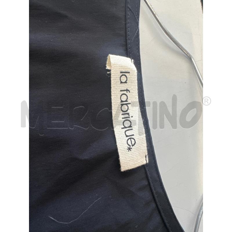 CANOTTA DONNA LA FABRIQUE PLISSETT NERA  | Mercatino dell'Usato Chivasso 2