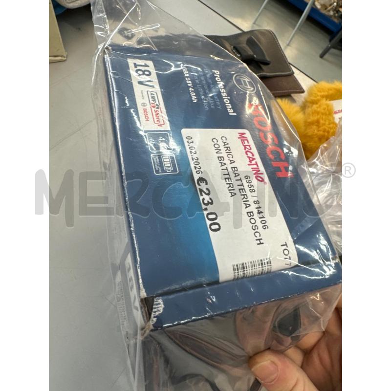 CARICA BATTERIA BOSCH CON BATTERIA | Mercatino dell'Usato Chivasso 1