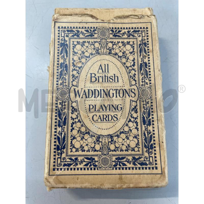 CARTE DA GIOCO D'EPOCA  | Mercatino dell'Usato Chivasso 1