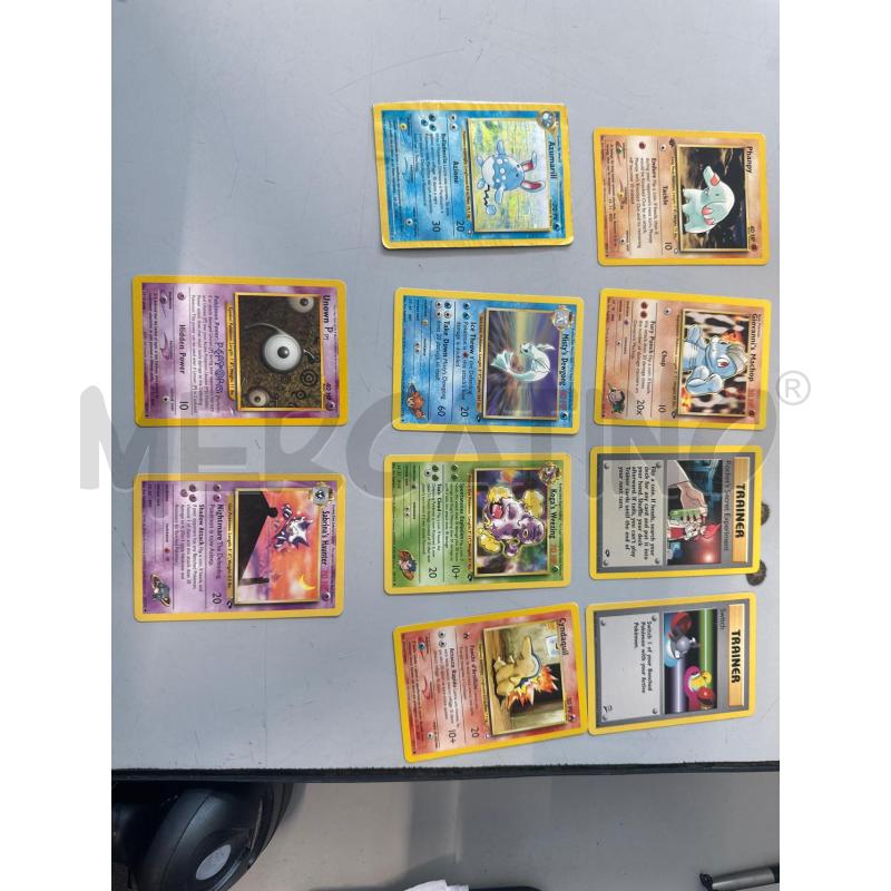 CARTE DA GIOCO POKEMON 1 ED  | Mercatino dell'Usato Chivasso 1
