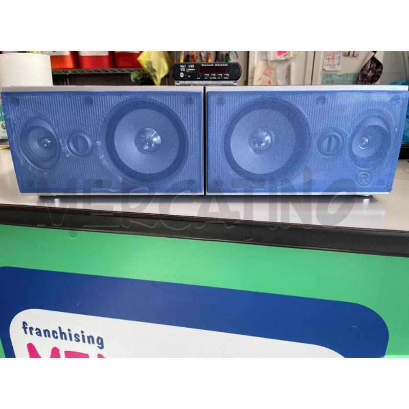 CASSE PZ. 2 CON BLUETOOTH E TELECOMANDO RADIO USB | Mercatino dell'Usato Chivasso 2