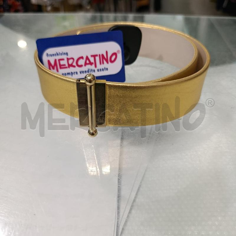 CINTURA MAX MARA ORO CHIUSURA METALLO | Mercatino dell'Usato Chivasso 1