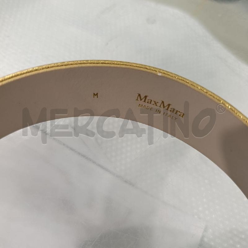 CINTURA MAX MARA ORO CHIUSURA METALLO | Mercatino dell'Usato Chivasso 2