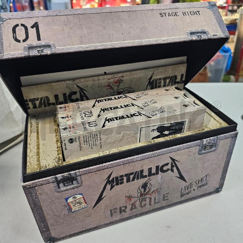 COFANETTO METALLICA LIVE SH!T & PURGE BOX - MANCANO I CD | Mercatino dell'Usato Chivasso 1