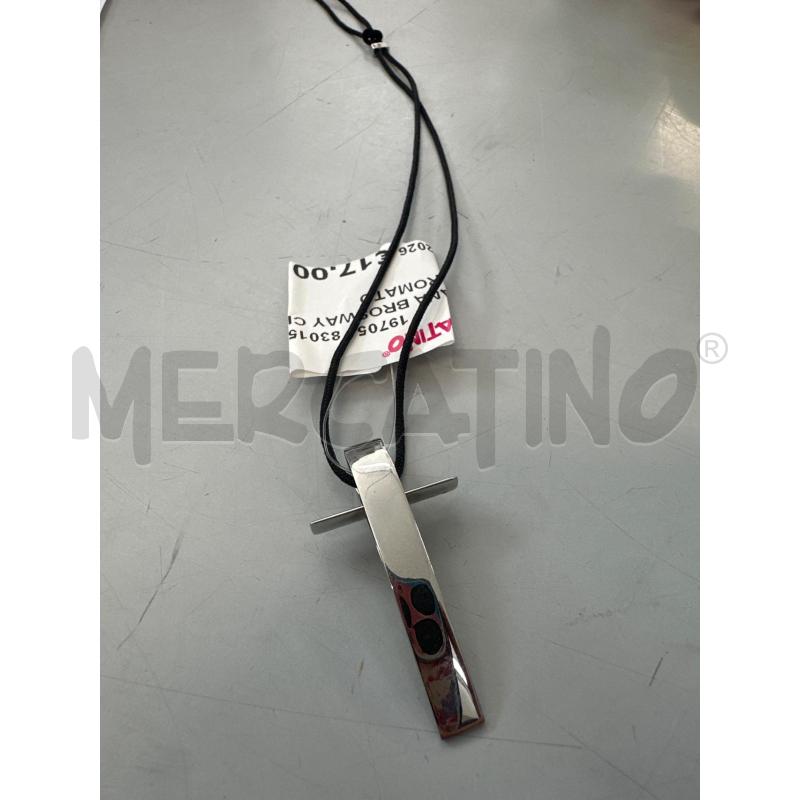 COLLANA BROSWAY CIONDOLO CROMATO  | Mercatino dell'Usato Chivasso 1