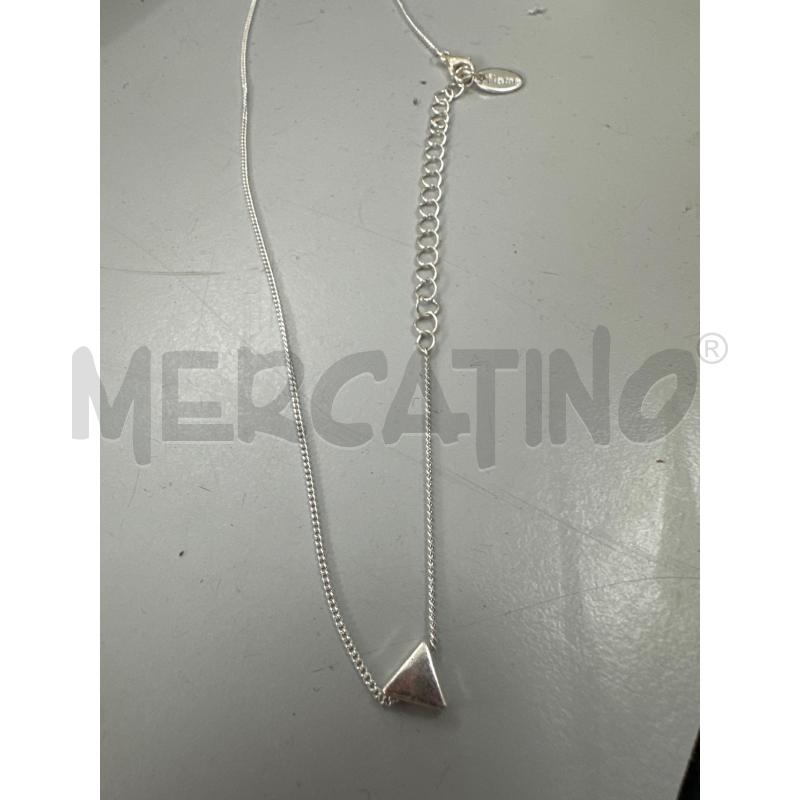 COLLANA FLAME CIONDOLO TRIANGOLO  | Mercatino dell'Usato Chivasso 1