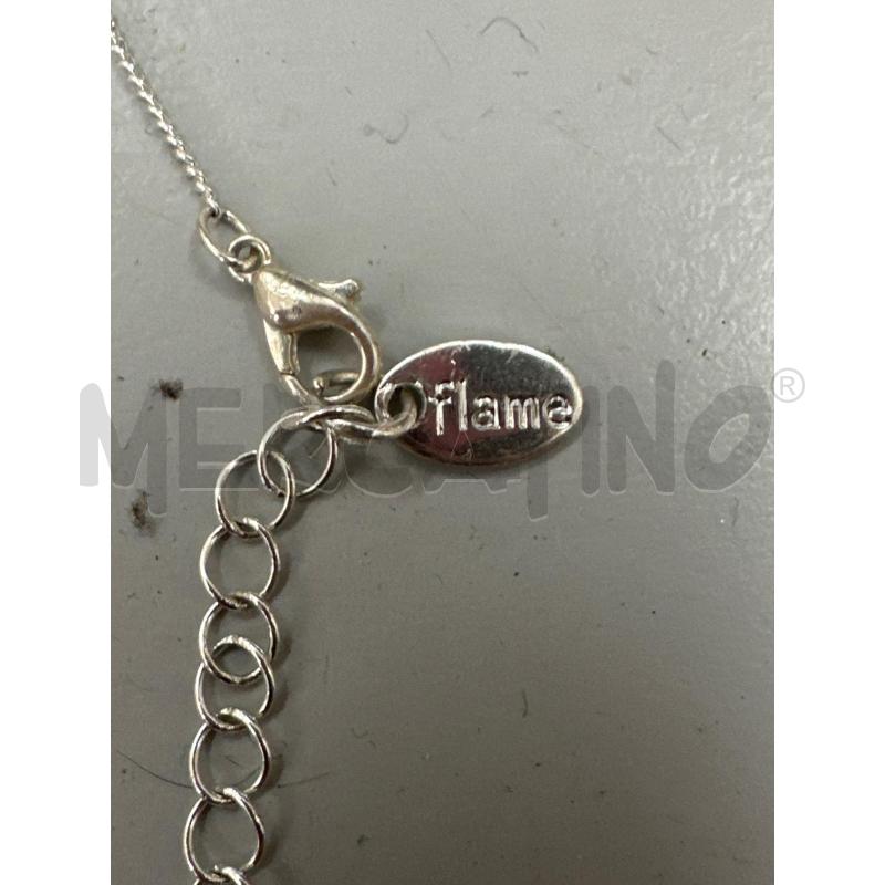 COLLANA FLAME CIONDOLO TRIANGOLO  | Mercatino dell'Usato Chivasso 2