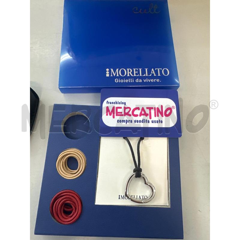 COLLANA MORELLATO CUORE MOSCHETTONE SCATOLATA FILI RICAMBIO | Mercatino dell'Usato Chivasso 1