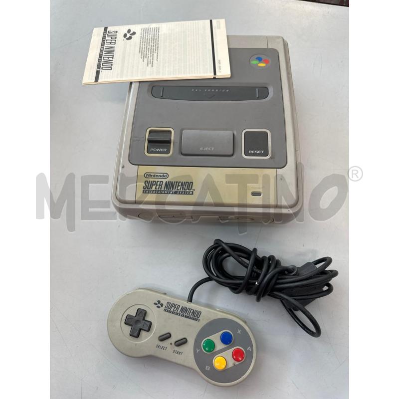 CONSOLLE SUPER NINTENDO NO CAVI  | Mercatino dell'Usato Chivasso 1