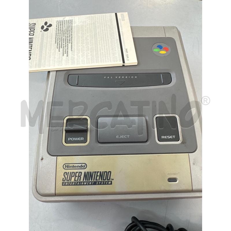 CONSOLLE SUPER NINTENDO NO CAVI  | Mercatino dell'Usato Chivasso 2