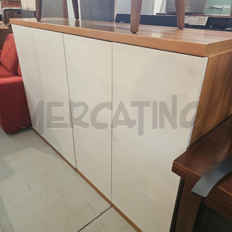 CREDENZA MODERNA ANTE BIANCHE | Mercatino dell'Usato Chivasso 1