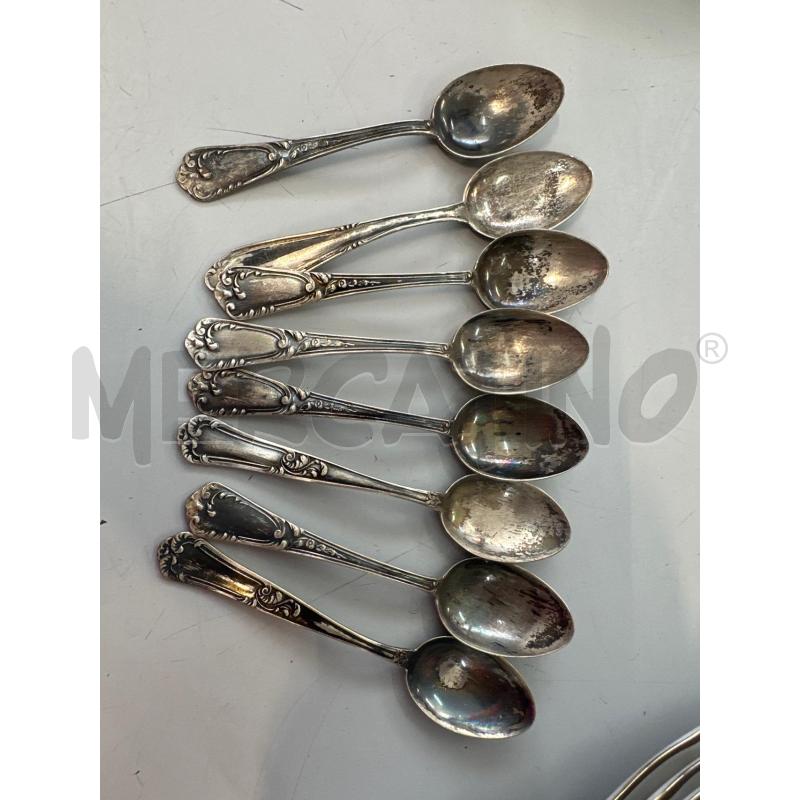 CUCCHIAINI PZ. 8 66 GRAMMI CIRCA  | Mercatino dell'Usato Chivasso 1