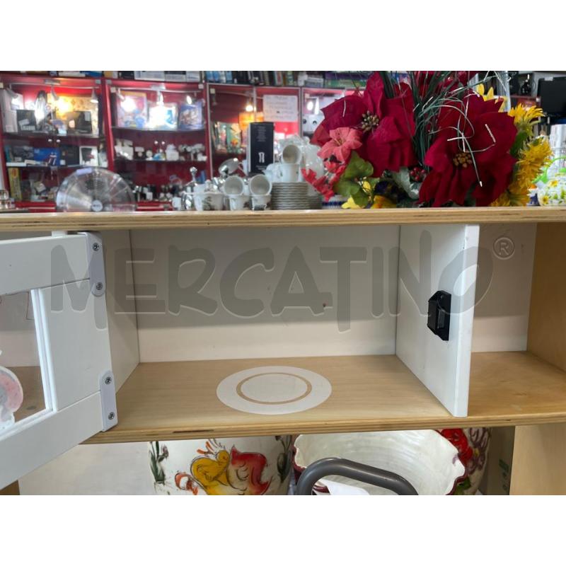 CUCINA BIMBI LEGNO BIANCA | Mercatino dell'Usato Chivasso 3