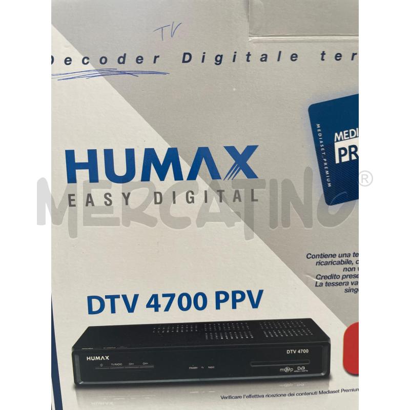 DECODER HUMAX  | Mercatino dell'Usato Chivasso 2