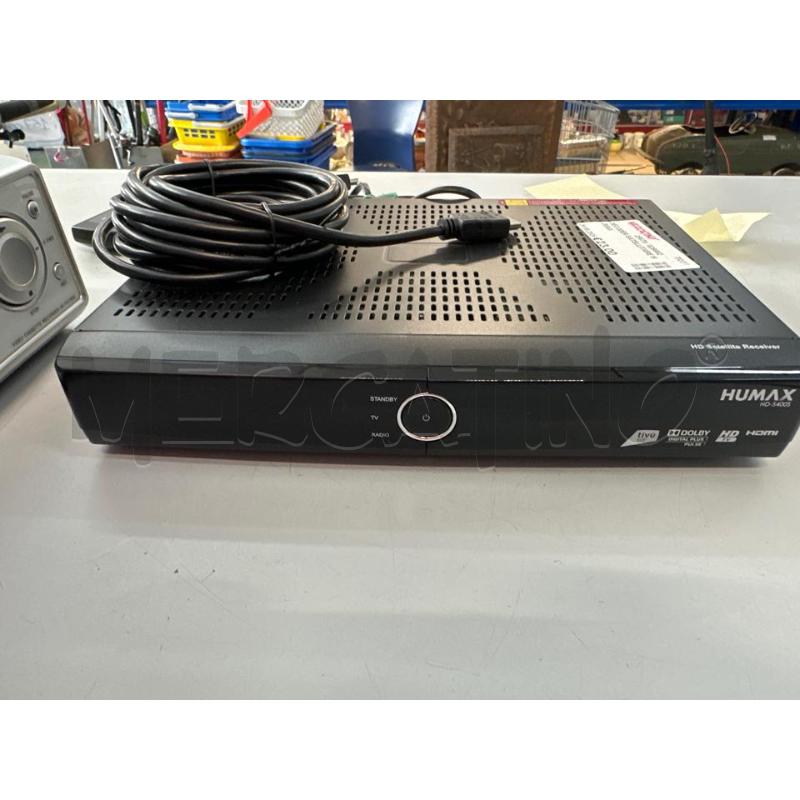 DECODER SATELLITARE HUMAX  | Mercatino dell'Usato Chivasso 1