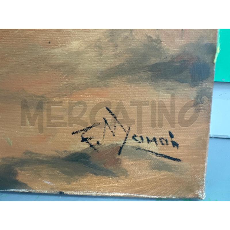 DIPINTO ENRICO MANAO PESCATORI SENZA CORNICE | Mercatino dell'Usato Chivasso 2