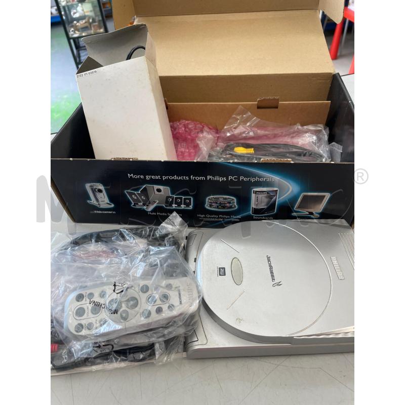 DVD PORTATILE PHILIPS SCATOLATO DA VIAGGIO  | Mercatino dell'Usato Chivasso 1