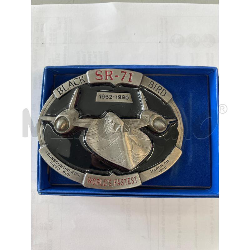 FIBBIA BLACK SR 71 BIRD SCATOLATA  | Mercatino dell'Usato Chivasso 1