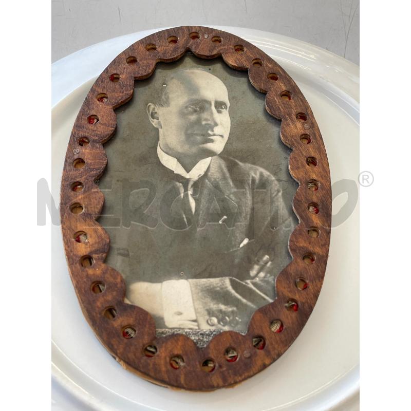 FOTO BENITOR MUSSOLINI OVALINO  | Mercatino dell'Usato Chivasso 1