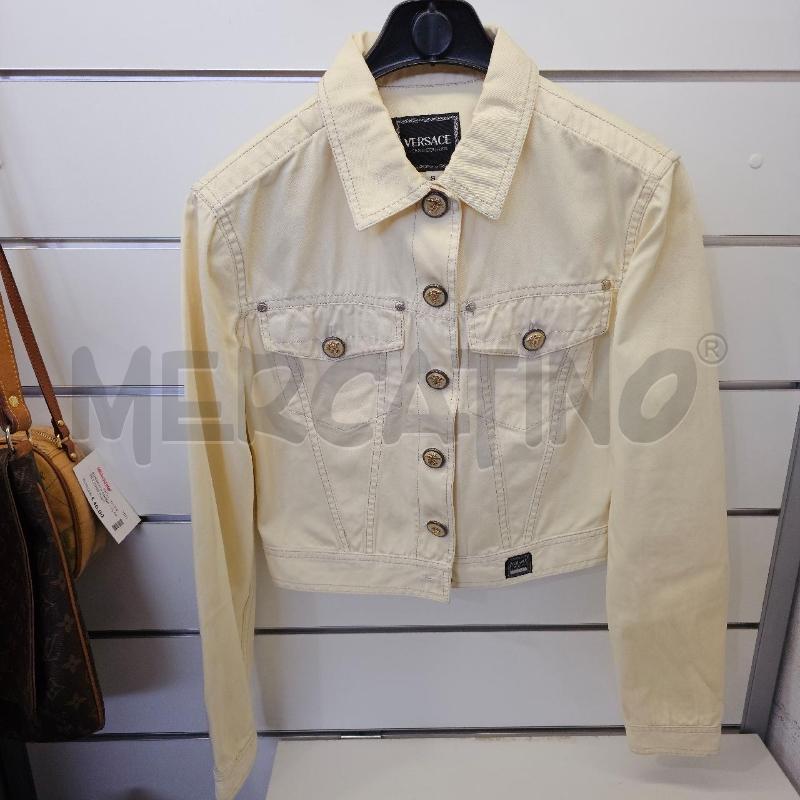 GIACCA DONNA VERSACE JEANS COUTURE VINTAGE   CREMA | Mercatino dell'Usato Chivasso 1