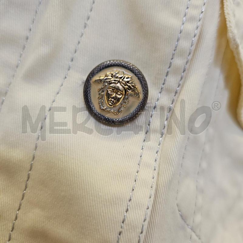 GIACCA DONNA VERSACE JEANS COUTURE VINTAGE   CREMA | Mercatino dell'Usato Chivasso 3