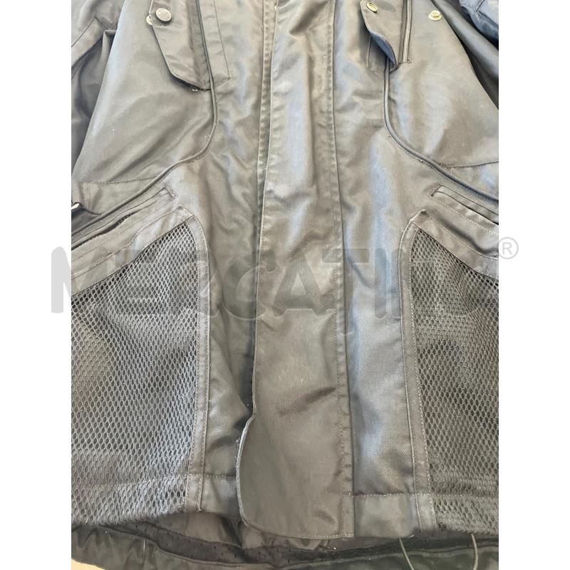 GIACCA MOTO YAMAHA NERA TELA  | Mercatino dell'Usato Chivasso 3