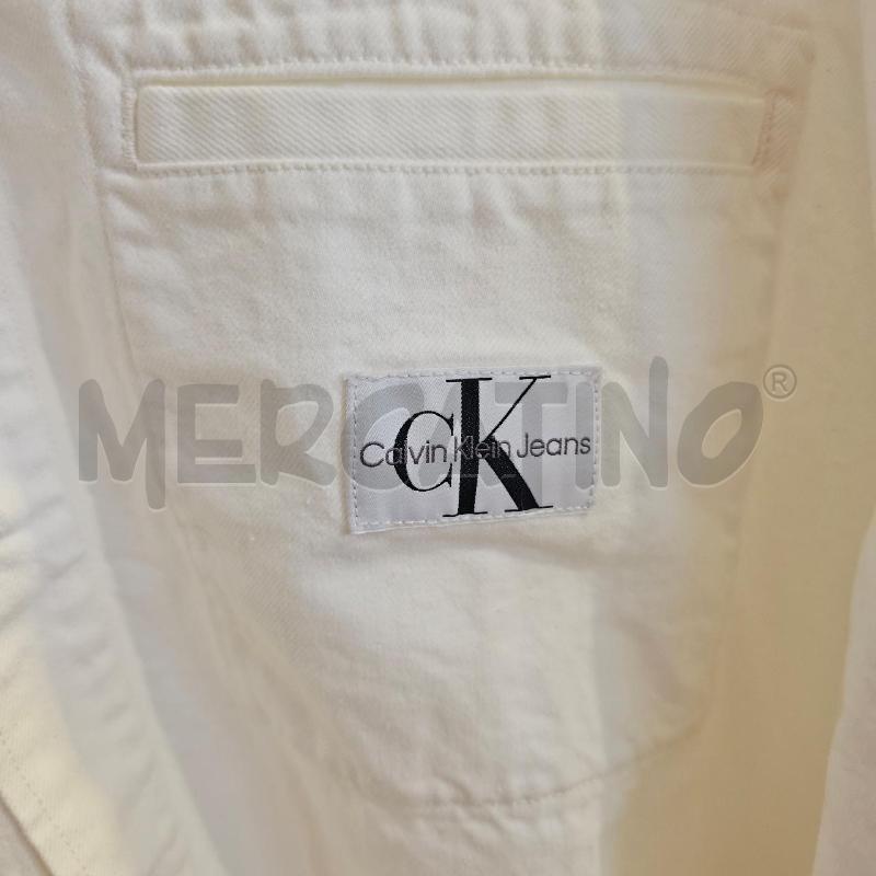 GIACCA UOMO BIANCO CALVIN KLEIN MANCA UN BOTTONE | Mercatino dell'Usato Chivasso 2