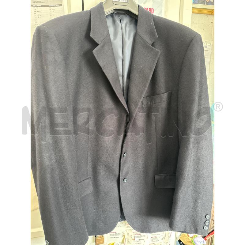 GIACCA UOMO BLU LANA VERGINE  | Mercatino dell'Usato Chivasso 1