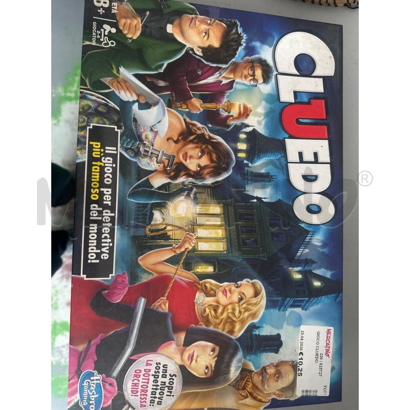 GIOCO CLUEDO  | Mercatino dell'Usato Chivasso 1