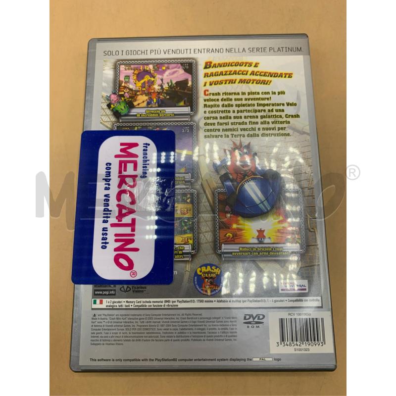 GIOCO CREASH NITRO KART PS2  | Mercatino dell'Usato Chivasso 2