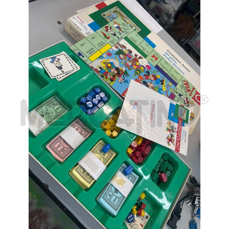 GIOCO MONOPOLY TOPOLINO  | Mercatino dell'Usato Chivasso 2