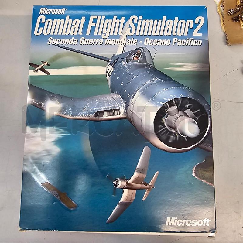 GIOCO PC COFANETTO COMBAR FLIGHT SIMULATOR 2  | Mercatino dell'Usato Chivasso 1