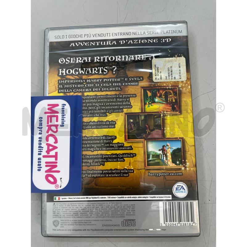 GIOCO PS2 HARRY POTTER E LA CAMERA DEI SEGRETI  | Mercatino dell'Usato Chivasso 2