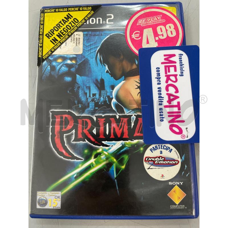 GIOCO PS2 PRIMAL  | Mercatino dell'Usato Chivasso 1