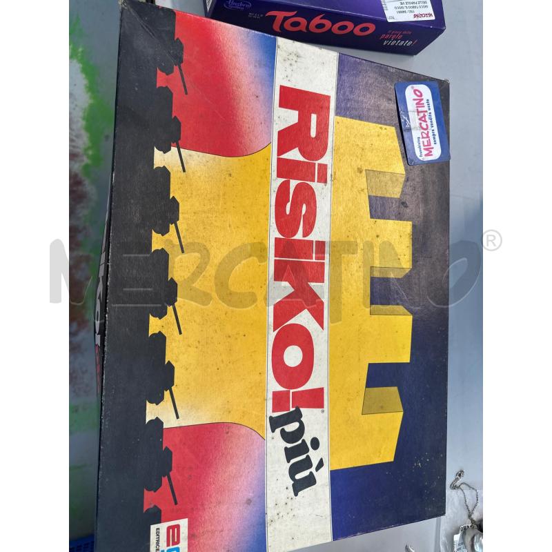 GIOCO RISIKO PIU  | Mercatino dell'Usato Chivasso 1