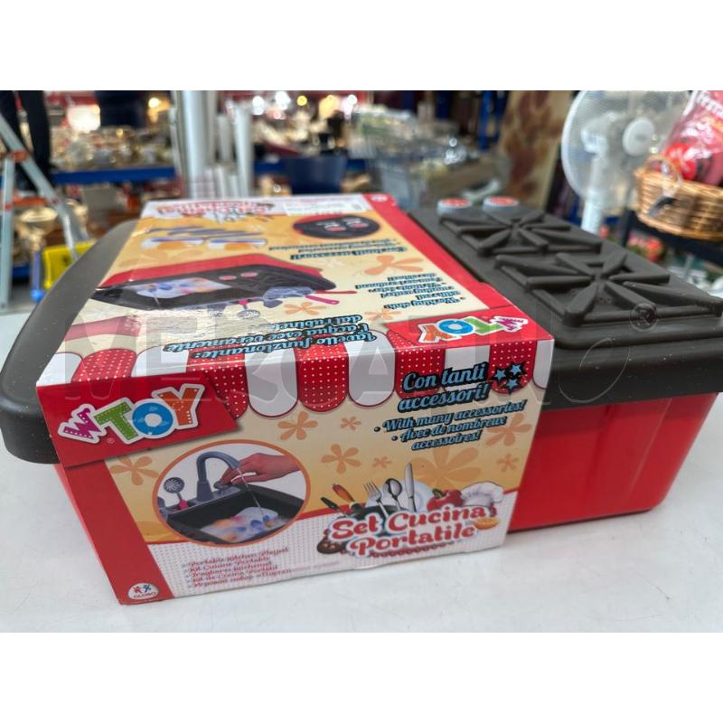 GIOCO SET CUCINA PORTATILE W TOY | Mercatino dell'Usato Chivasso 1