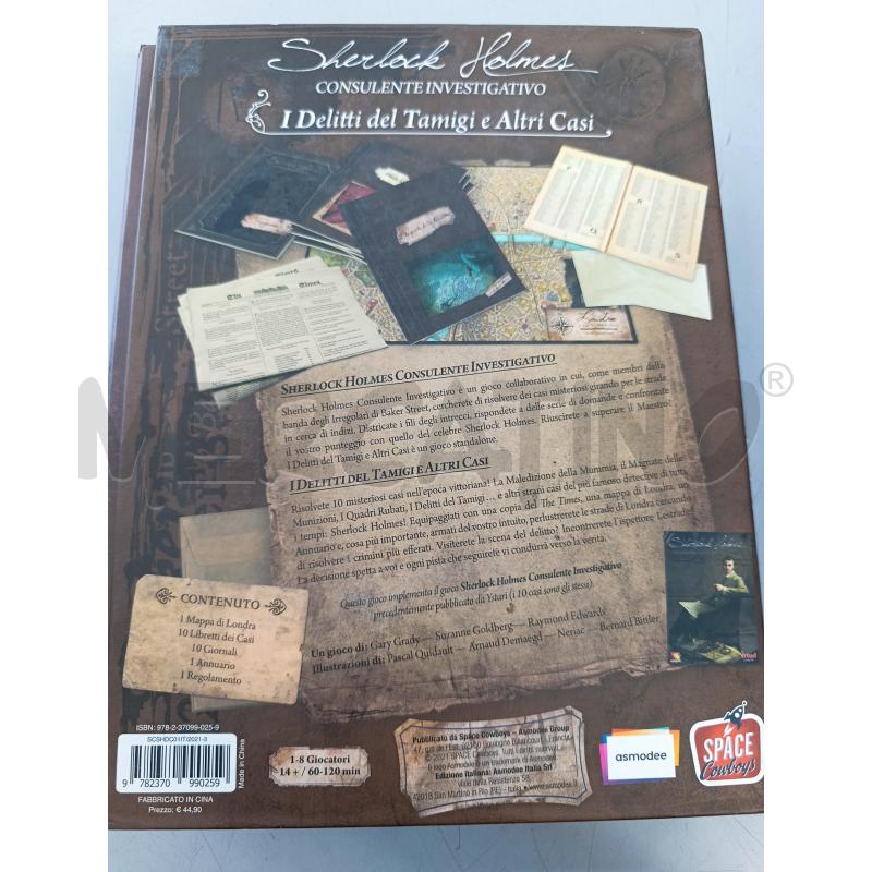 GIOCO SOCIETA' SHERLOCK HOLMES CONSULENTE INVESTIGATIVO  | Mercatino dell'Usato Chivasso 2