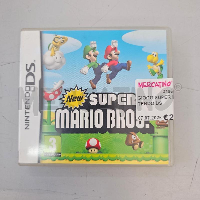 GIOCO SUPER MARIO NINTENDO DS  | Mercatino dell'Usato Chivasso 1