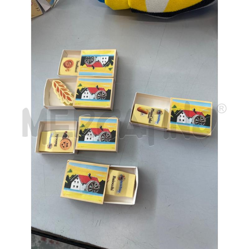 GOMME CANCELLARE MULINO BIANCO SERIE DA 6  | Mercatino dell'Usato Chivasso 1