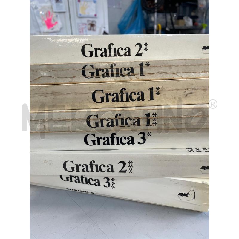 GRAFICA 1 - 2 - 3 ( MANCA IL VOLUME 2 DELLA SERIE 3) | Mercatino dell'Usato Chivasso 3