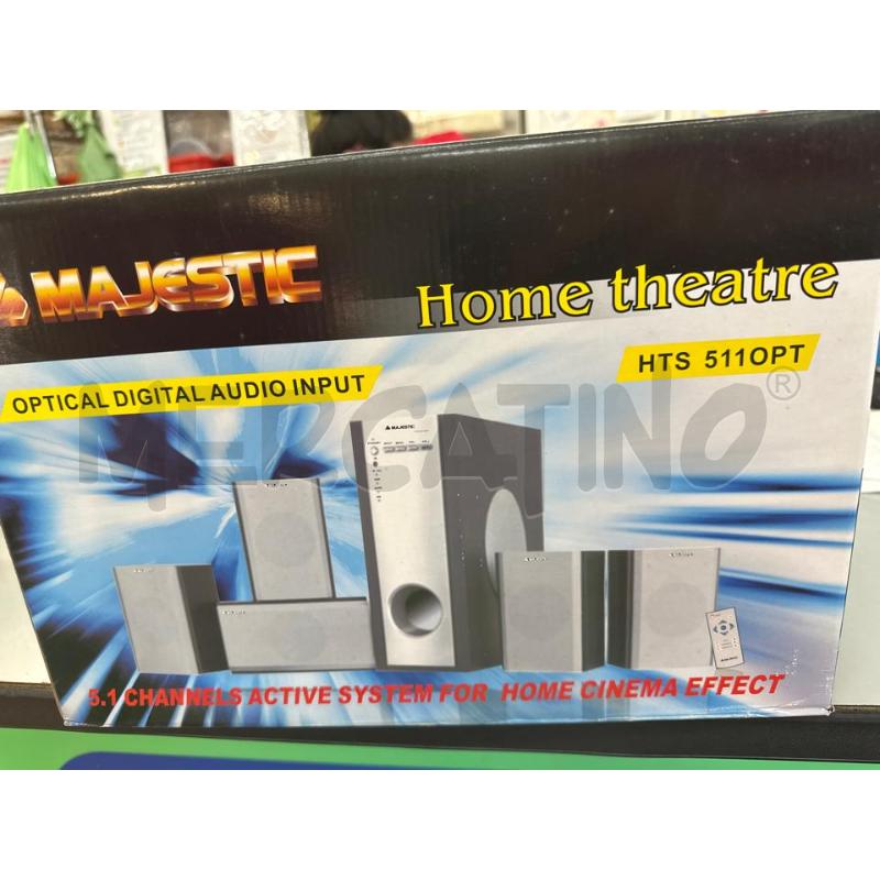 HOME THEATER MAJESTIC HTS 511 OPT  | Mercatino dell'Usato Chivasso 1