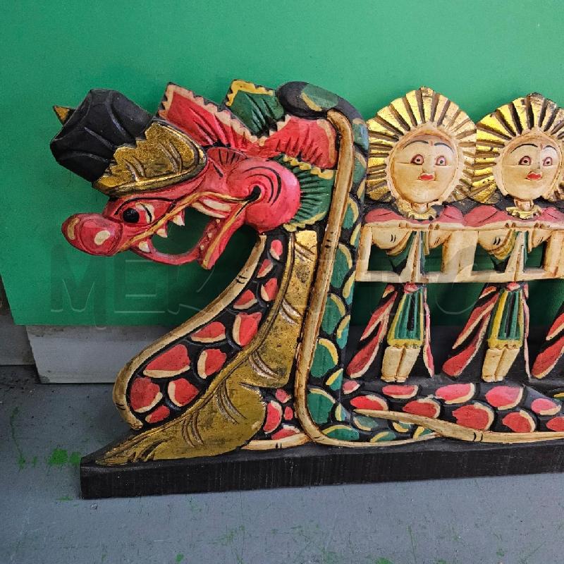 INCISIONE SU LEGNO ORIENTALE DRAGONE | Mercatino dell'Usato Chivasso 2