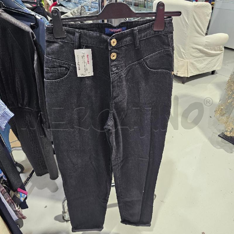 JEANS DONNA TRUSSARDI NERI | Mercatino dell'Usato Chivasso 1