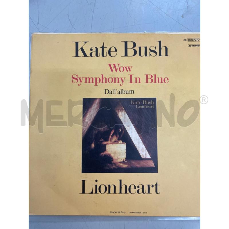 KATE BUSH WOW SYMPHONY IN BLUE  | Mercatino dell'Usato Chivasso 1
